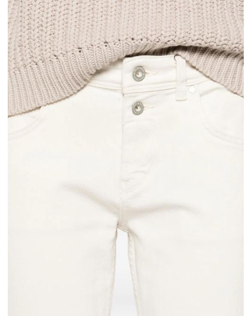 Marc O' Polo White Two-Button Trousers