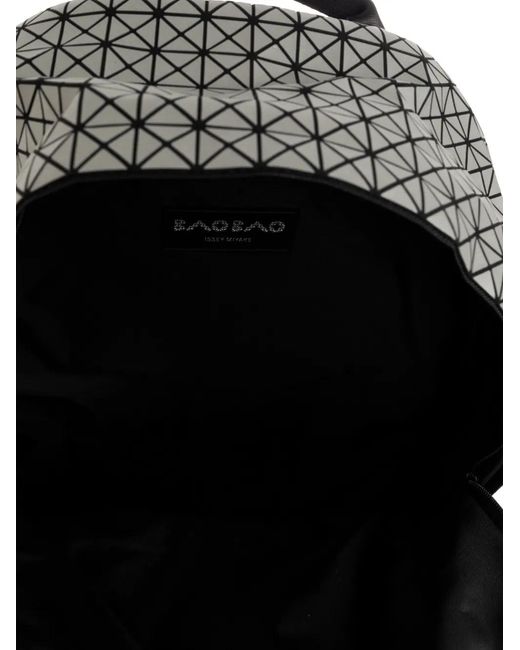 Issey Miyake Black Daypack Autobahn Geometric-Print Backpack for men