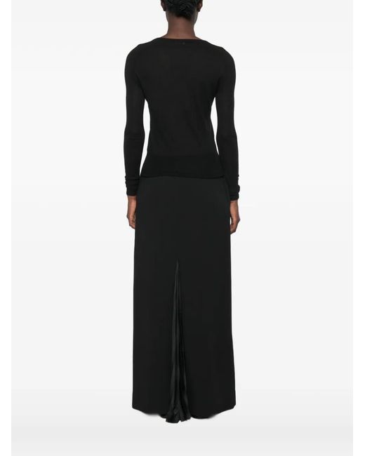 Joseph Black Cetus V-Neck Top