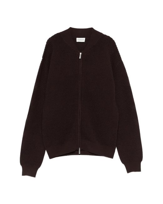 Cardigan Zippé À Manches Longues P.A.R.O.S.H. en coloris Black