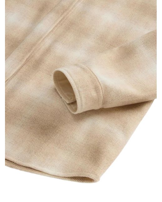 Woolrich Geruit Blouse in het Natural