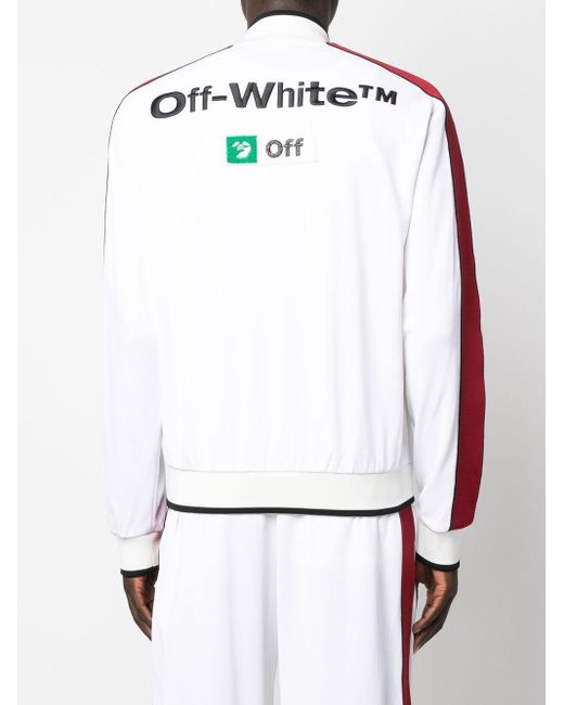 Training und Fitnesskleidung Sweatshirts Off-White c/o Virgil Abloh Baumwolle Baumwolle sweatshirt in Weiß für Herren Herren Bekleidung Sport- 
