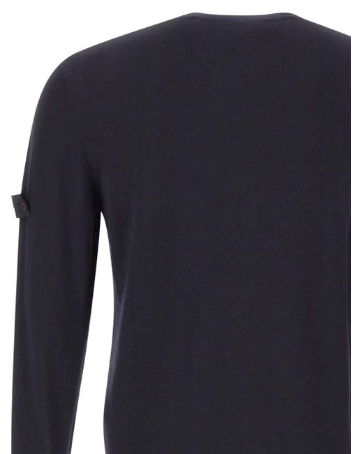 Jersey con parche del logo Peuterey de hombre de color Blue