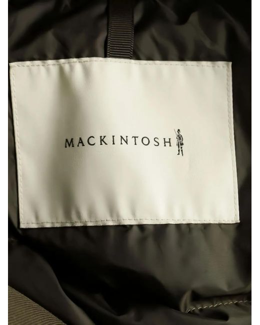 Mackintosh Green Faux-Fur-Trimmed Hooded Parka