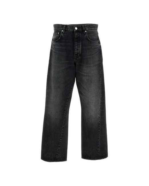 sunflower Black Kick-Flare Five-Pocket Jeans for men