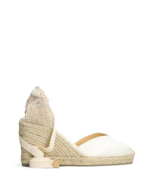 Castaner Natural Wedge Espadrilles