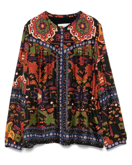 Ba&sh Black Varone Blouse