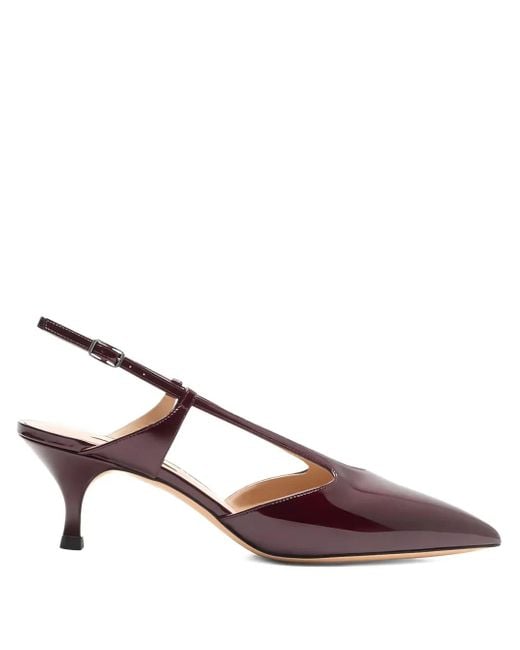 Zapatos Julia con tacón de 50 mm Casadei de color Brown