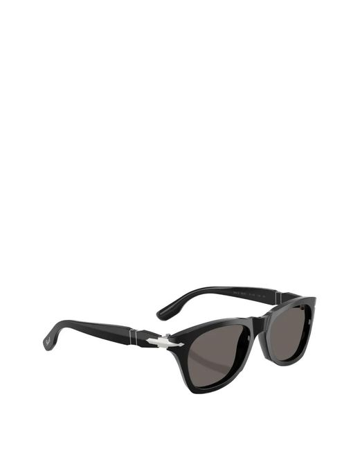 Persol Gray Square-Frame Sunglasses