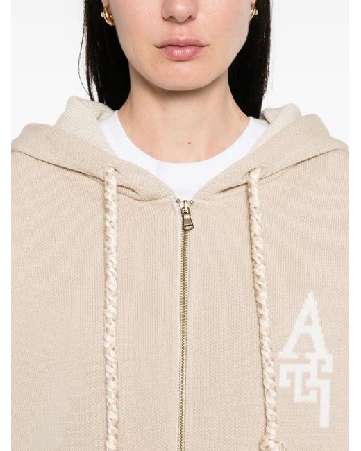 Al Ain Natural Leopard Graphic Cardigan