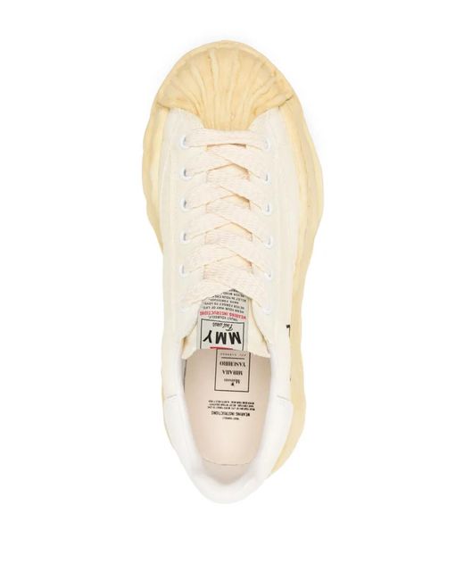 Maison Mihara Yasuhiro White Blakey Canvas Sneakers for men
