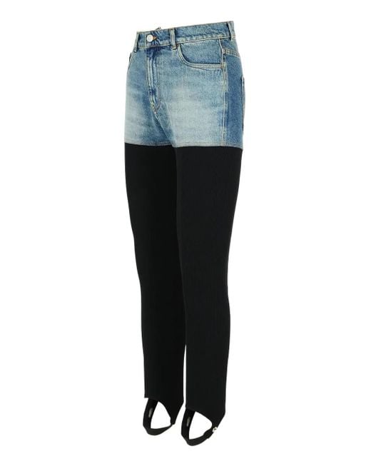 Coperni Blue Hybrid Trousers