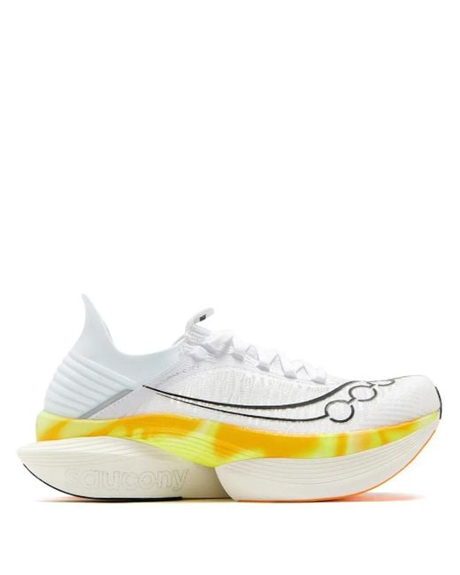 Saucony Yellow Endorphin Elite 2 Sneakers