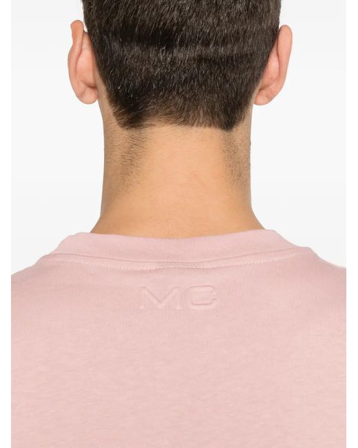 Michael Coal Pink Crew-Neck T-Shirt for men
