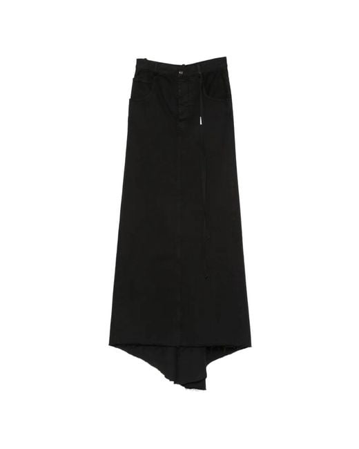Ann Demeulemeester Black Goele Skirt