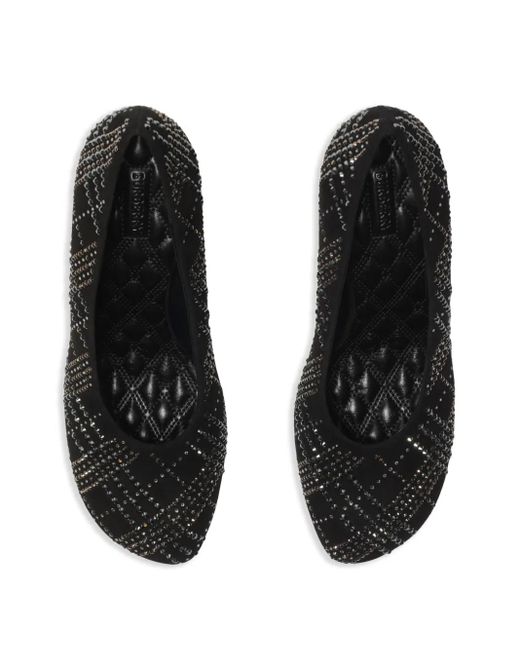 Burberry ビジュートリム パンプス Black