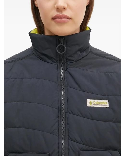 Columbia Black Wallowa Quilted Cropped Jacket