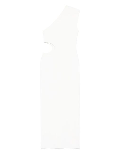 Cult Gaia White Linnea Cut-Out Maxi Dress