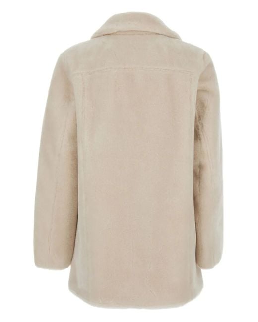 Urbancode Natural Button-Fastening Reversible Jacket