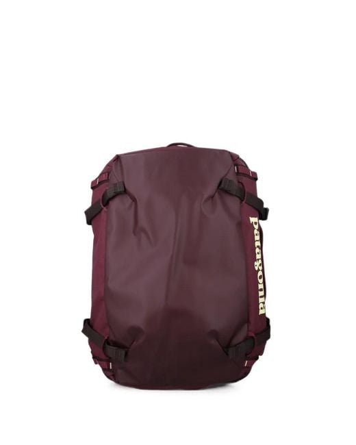 Patagonia Purple 45L Duffel Hole Mlc Logo-Print Buckle-Fastening Backpack for men