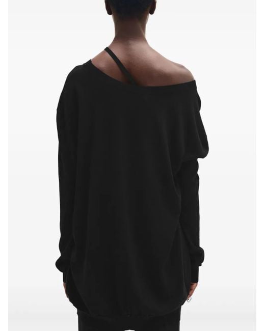 Ann Demeulemeester Black Helle Jumper