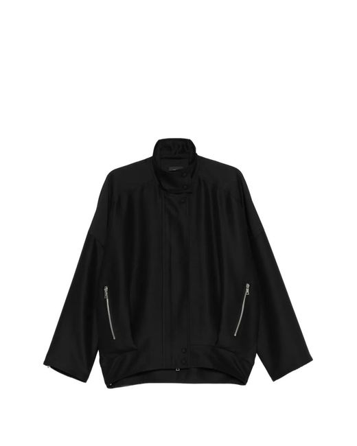 R2W Black Zip-Fastening Jacket