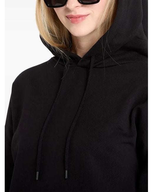 AllSaints Black Graphic-Print Hoodie