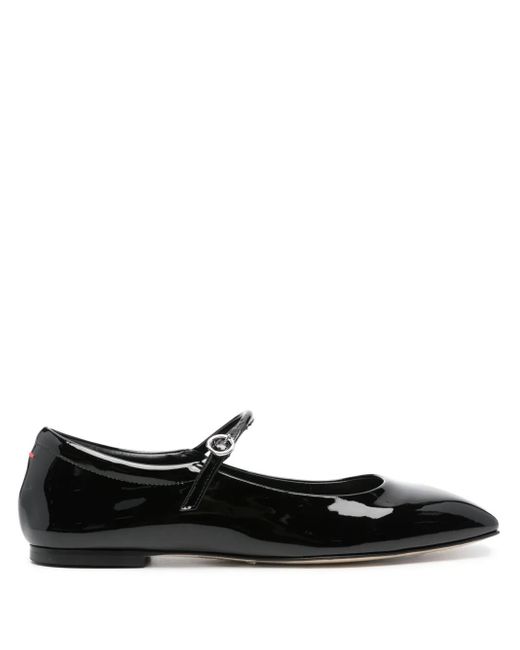 Aeyde Black Uma Patent Calf Leather Shoes