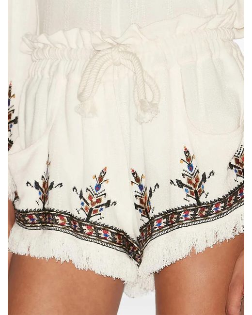 Isabel Marant Natural Kriss Shorts