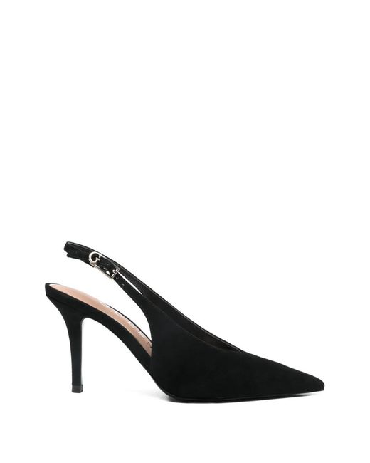 Guess Black Primo Suede Slingback Pumps