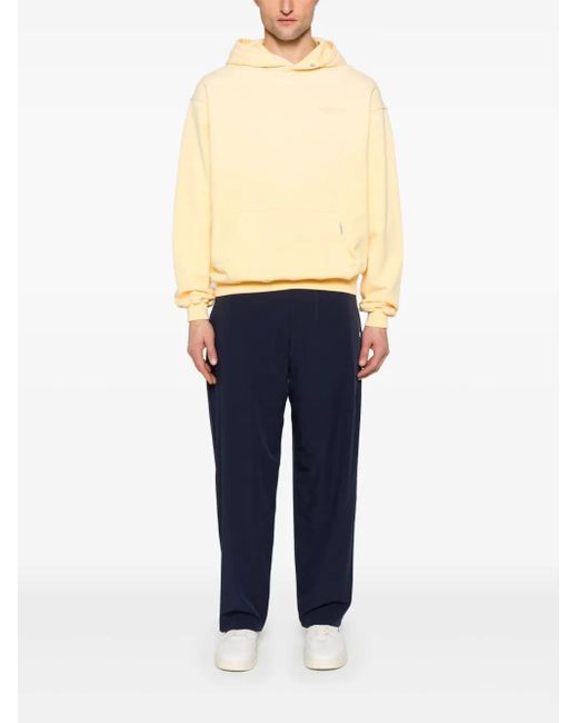 Autry Blue Logo-Print Sweatpants