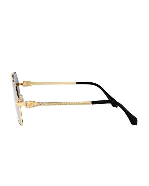 Versace Gray Sunglasses for men