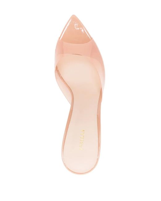 Le Silla Pink Gilda Translucent Sandals