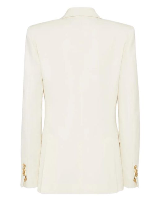 DSquared² Natural Double-Breasted Blazer