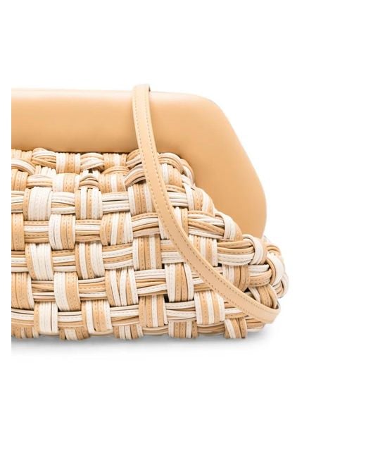 THEMOIRÈ Natural Medium Bios Clutch Bag