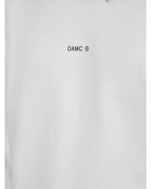 Sudadera De Algodón OAMC de hombre de color White