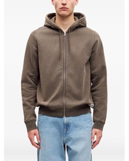 Samsøe & Samsøe Kapuzenjacke mit Reißverschluss in Brown für Herren