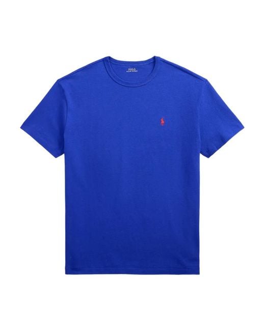 Polo Ralph Lauren Blue Cotton T-Shirt for men