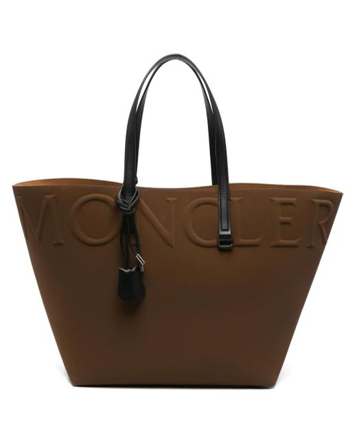 Borsa Tote Very di Moncler in Brown