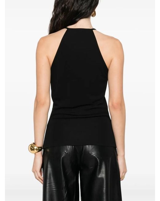 Tom Ford Black Sleeveless Top