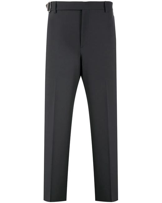 Valentino Garavani Gray Belted Tailored Cut Trousers for men