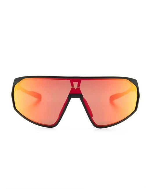 Adidas Pink Prfm Shield M Shield-Frame Sunglasses