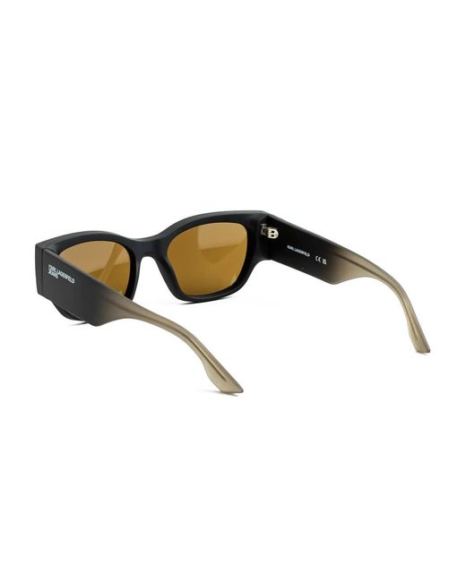 Karl Lagerfeld Natural Square-Frame Sunglasses