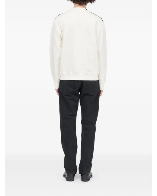 MM6 by Maison Margiela Black Cotton Sweatshirt for men