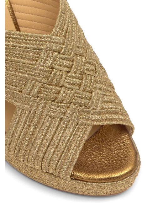 Castaner Natural Juliet Braided Wedge Sandals
