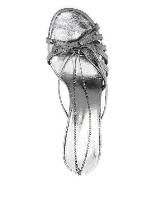 Golden Goose Deluxe Brand White Nico Kitten Heel Shoes