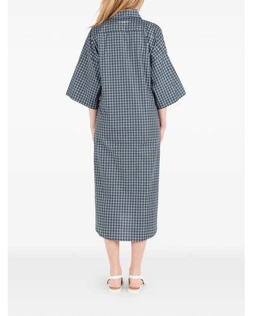 Societe Anonyme Blue Robe Mi-Longue Lotus