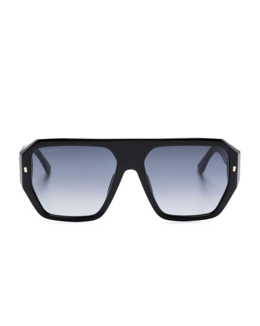 DSquared² Blue Hype Square-frame Sunglasses for men