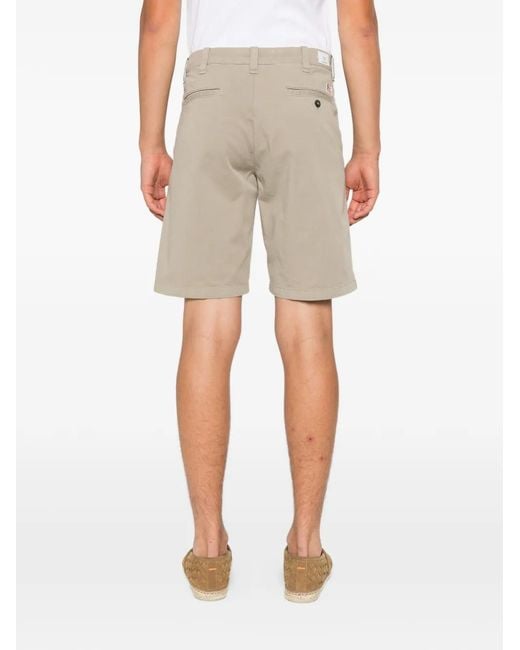 Roy Rogers White Logo-Patch Shorts for men