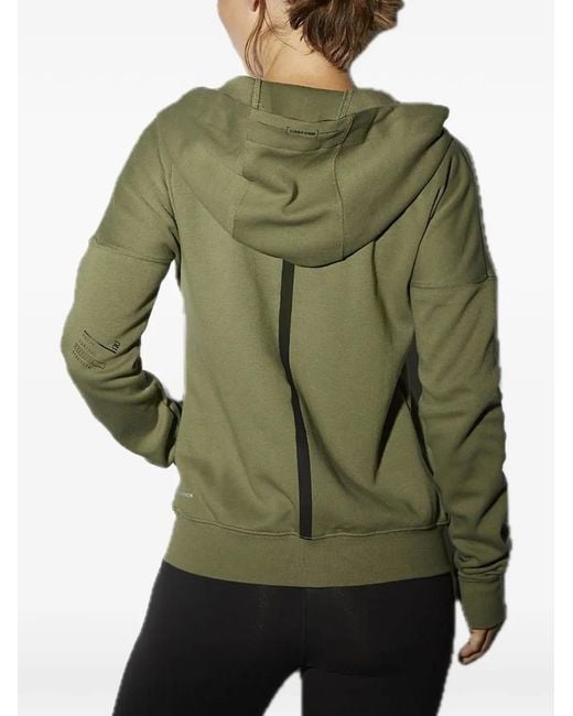 Reebok Green Rnf Oversized Hooded Jacket
